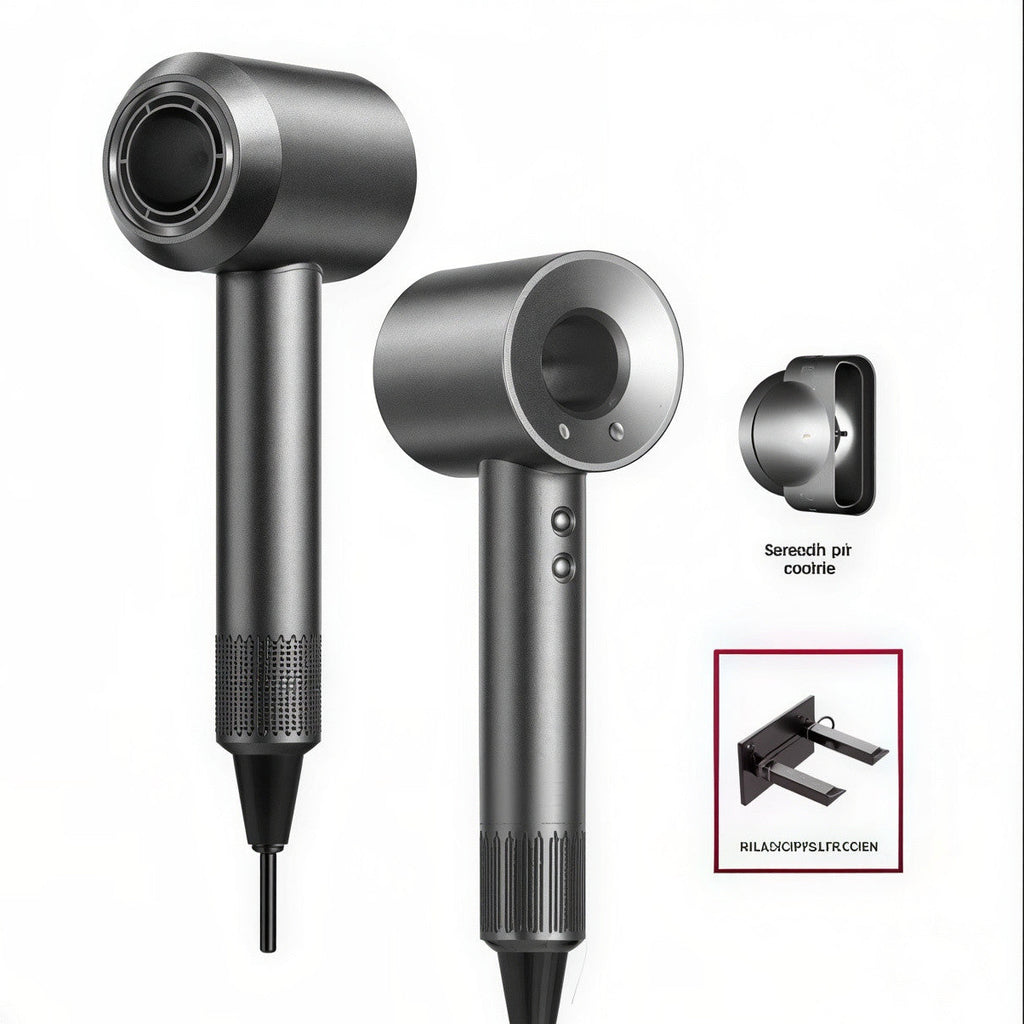 sèche cheveux haute vitesse ionique - séchage rapide et brillance pro
