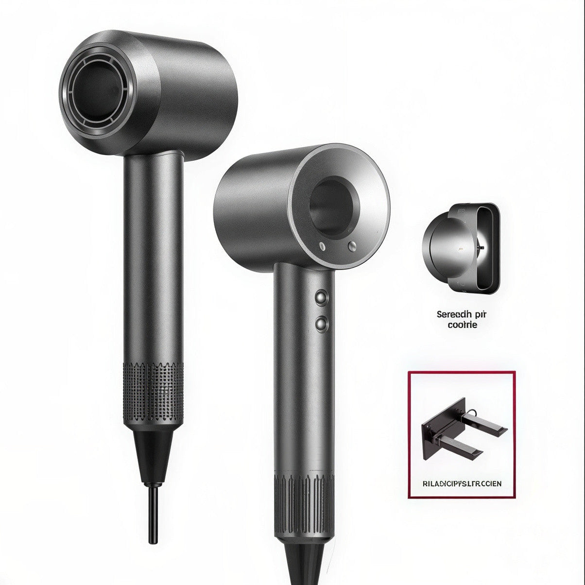 sèche cheveux haute vitesse ionique - séchage rapide et brillance pro