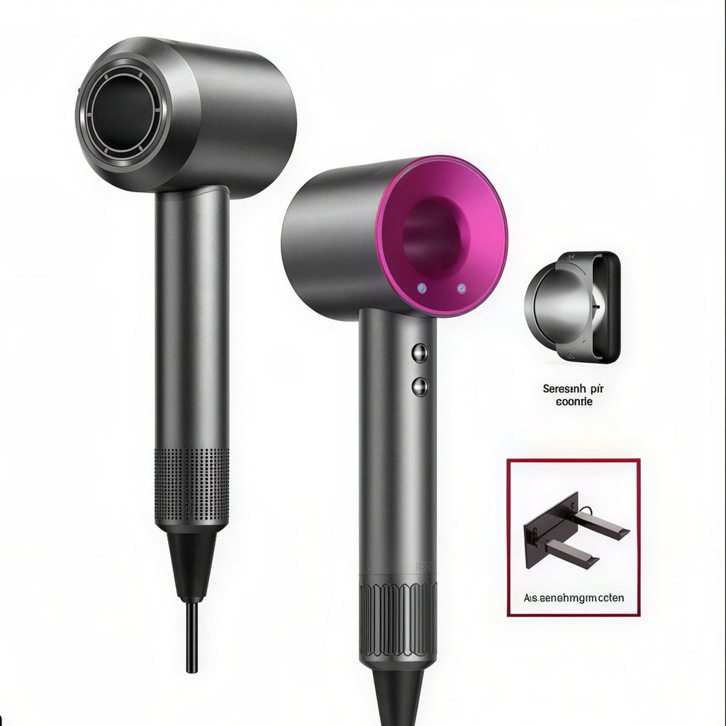 sèche cheveux haute vitesse ionique - séchage rapide et brillance pro
