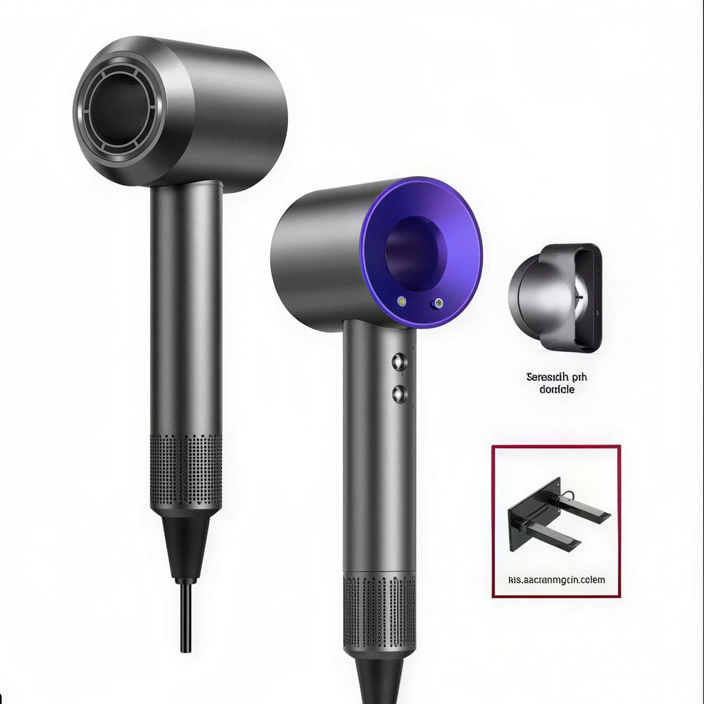 sèche cheveux haute vitesse ionique - séchage rapide et brillance pro