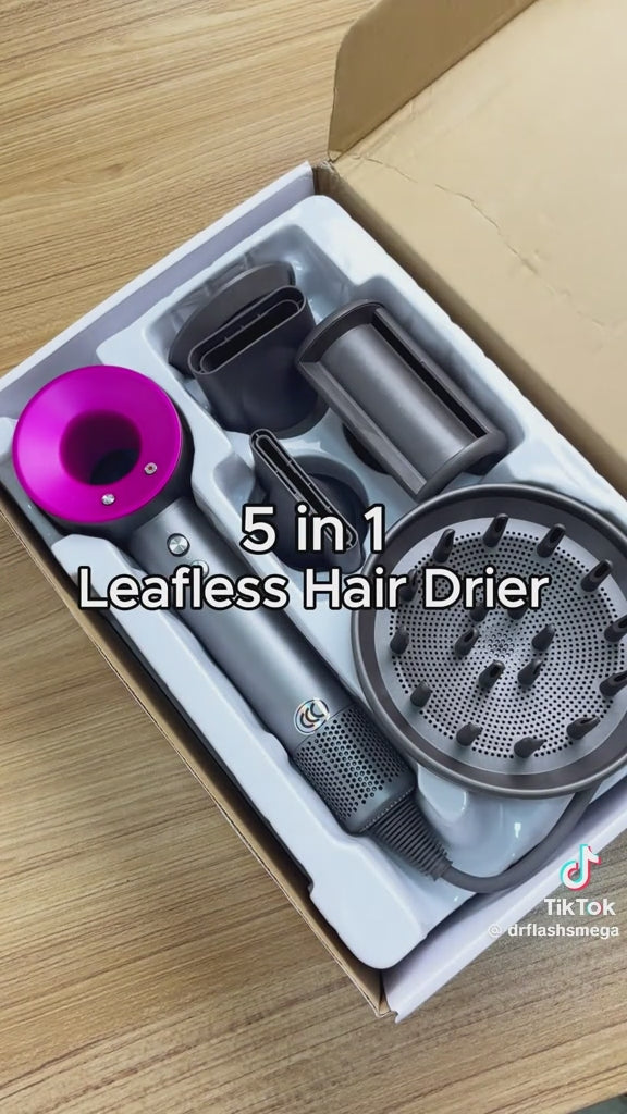 sèche cheveux haute vitesse ionique - séchage rapide et brillance pro